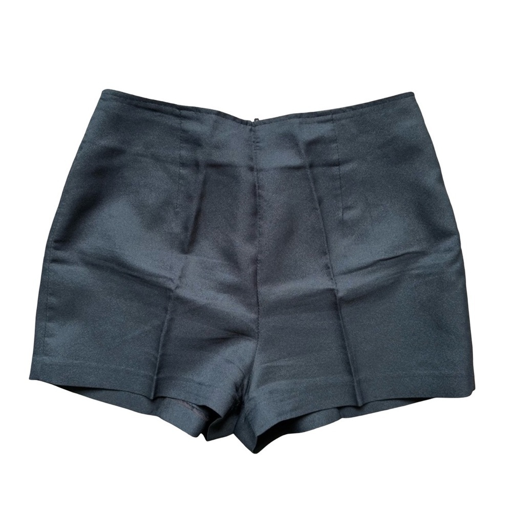 Marjorie Hamilton Vintage 60s Navy Blue Hot Pants Tailored Shorts Women’s 14